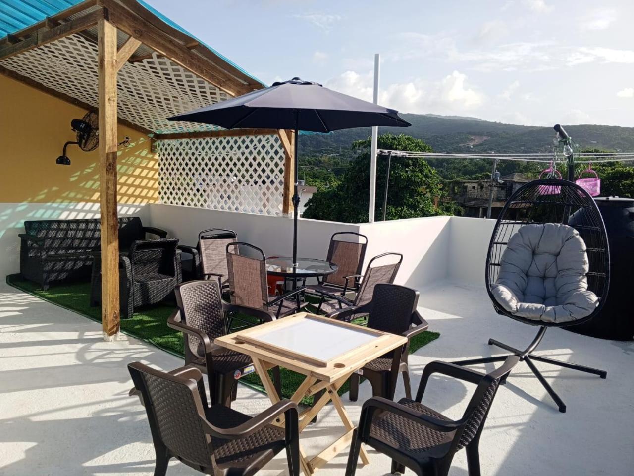 Casita Linda Larimar - 2Br Apartment With Rooftop, Bay Views, Fast Wifi, Near Beach In Barahona מראה חיצוני תמונה