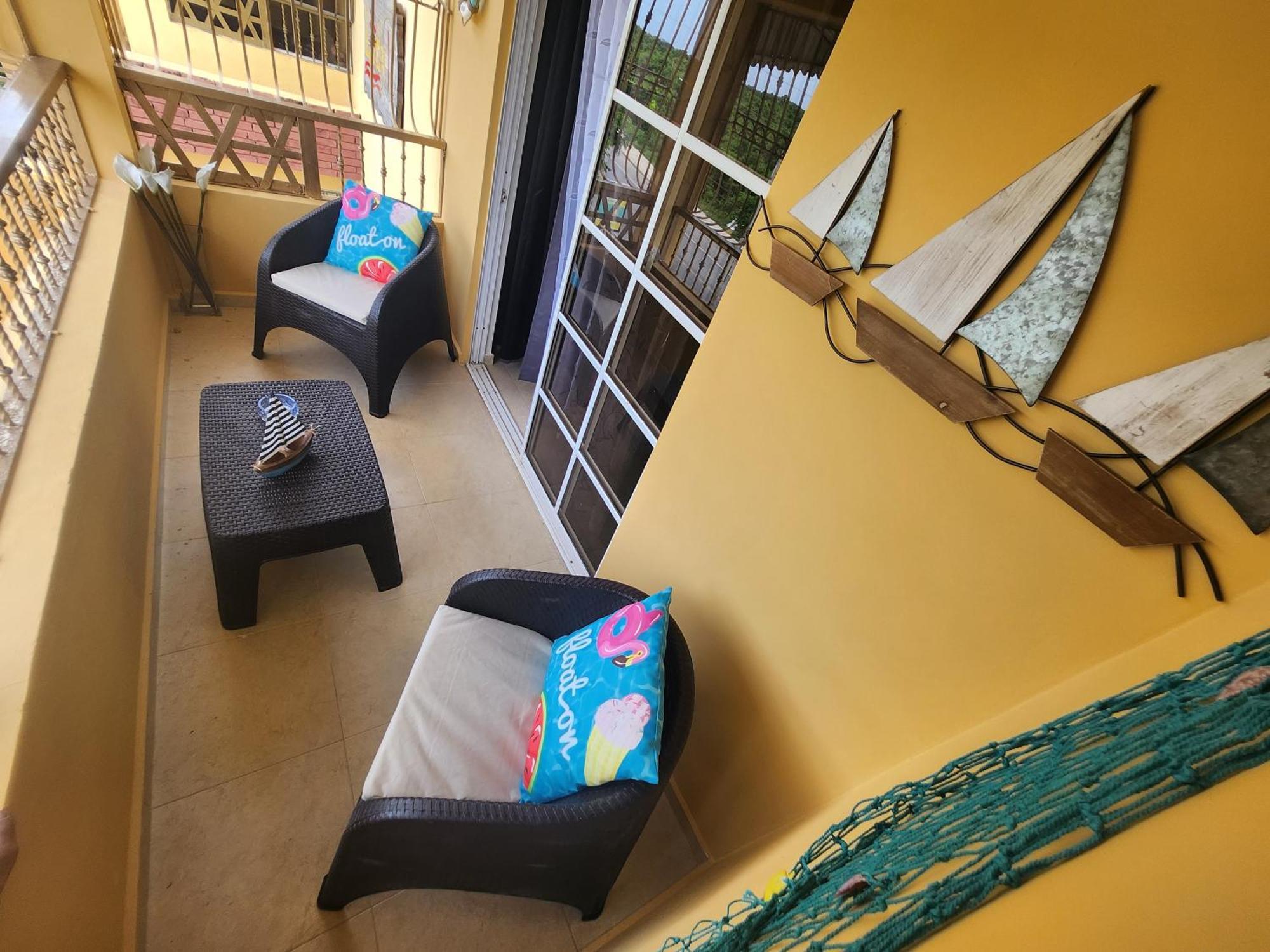 Casita Linda Larimar - 2Br Apartment With Rooftop, Bay Views, Fast Wifi, Near Beach In Barahona מראה חיצוני תמונה
