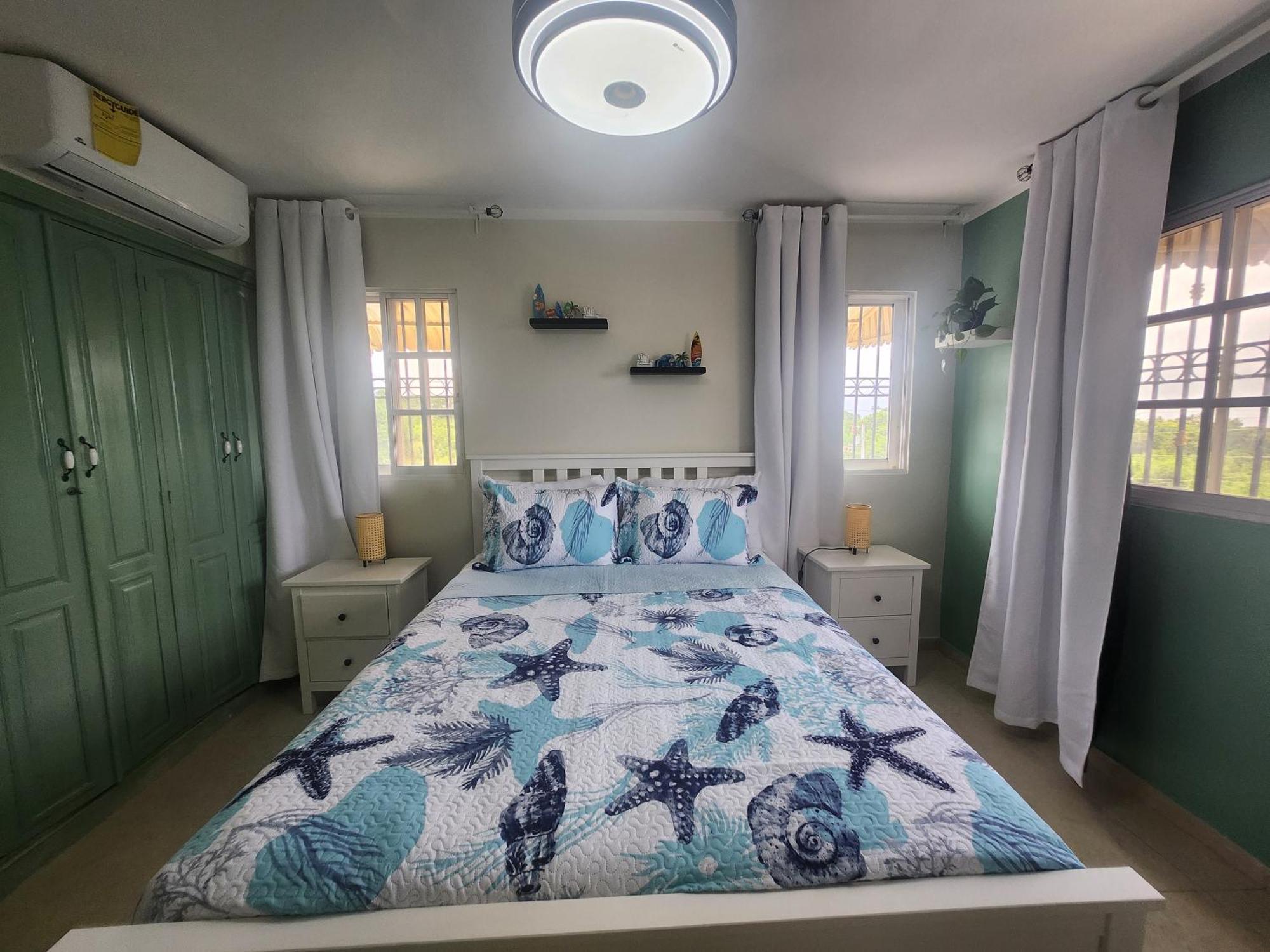 Casita Linda Larimar - 2Br Apartment With Rooftop, Bay Views, Fast Wifi, Near Beach In Barahona מראה חיצוני תמונה