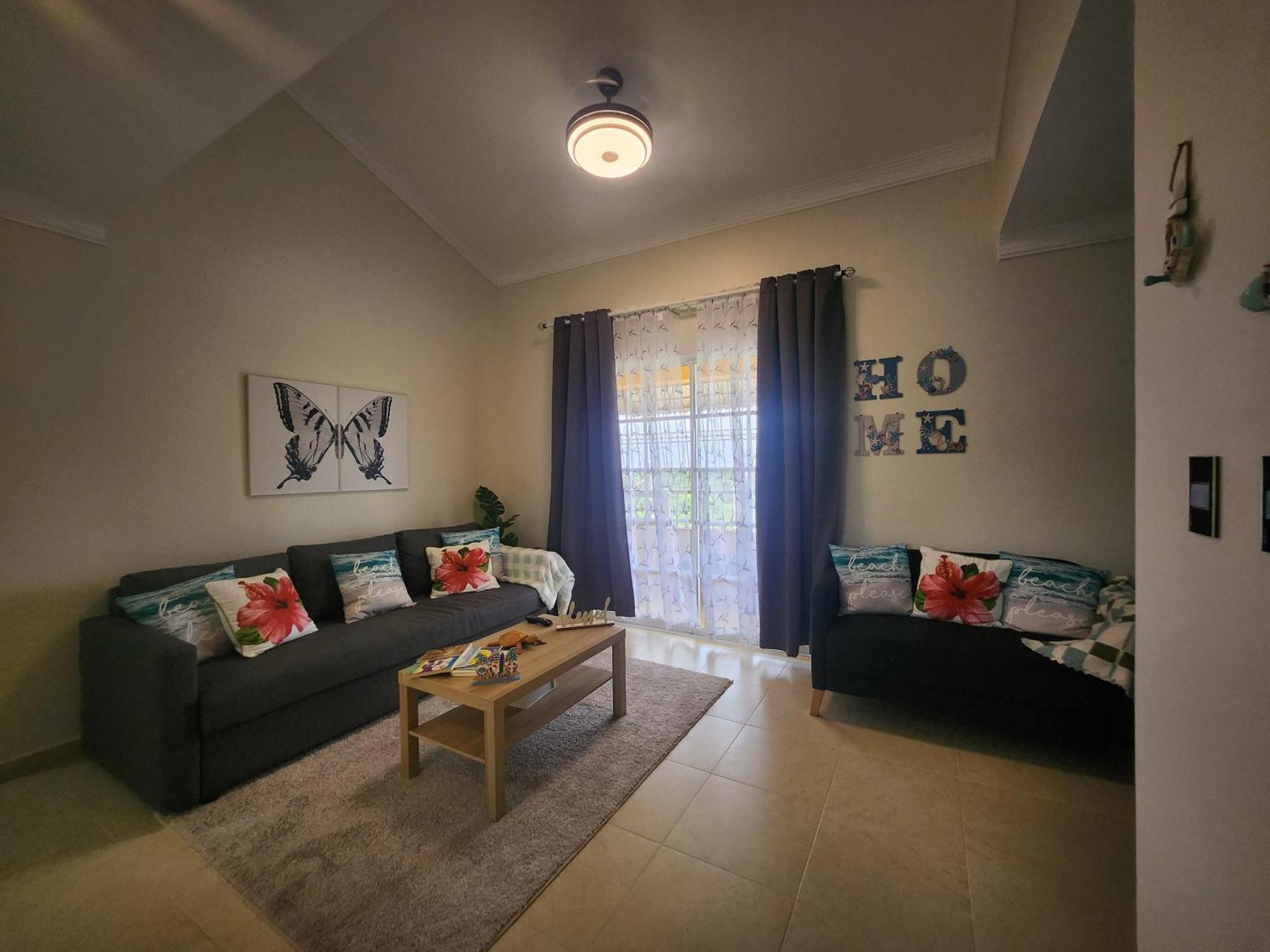 Casita Linda Larimar - 2Br Apartment With Rooftop, Bay Views, Fast Wifi, Near Beach In Barahona מראה חיצוני תמונה