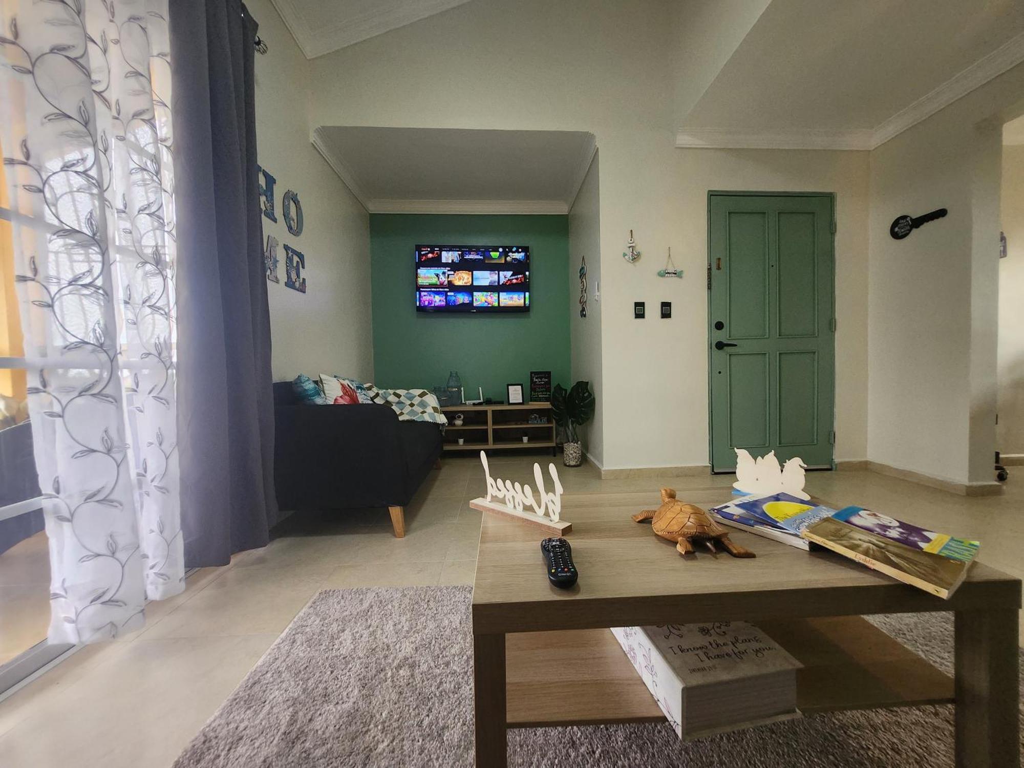 Casita Linda Larimar - 2Br Apartment With Rooftop, Bay Views, Fast Wifi, Near Beach In Barahona מראה חיצוני תמונה