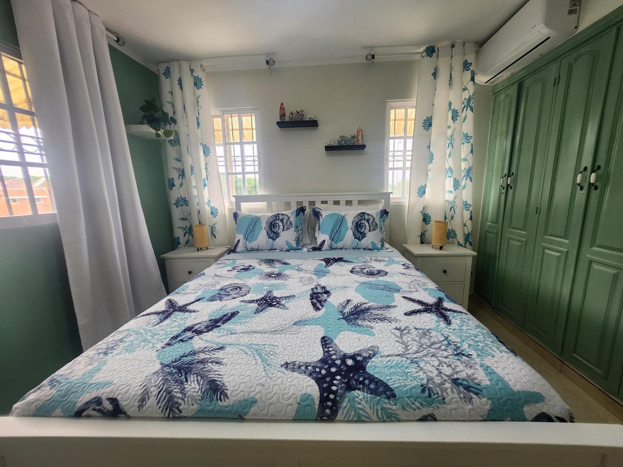 Casita Linda Larimar - 2Br Apartment With Rooftop, Bay Views, Fast Wifi, Near Beach In Barahona מראה חיצוני תמונה